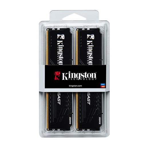 Kingston Kf560C36Bbek2-16Tr 16Gb(2X8Gb)6000Mhz Ddr5 Cl36 Dımm Beast Black Expo