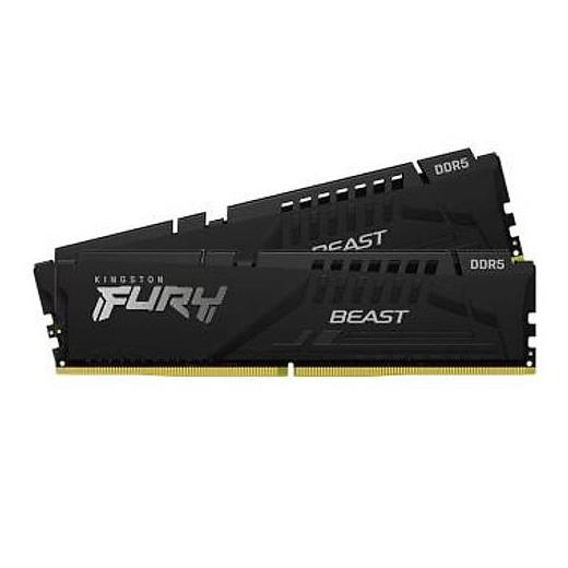 Kıngston Kf556C36Bbek2-64Tr Beast 64 Gb (2X32Gb) Ddr5 5600Mhz Black Cl36
