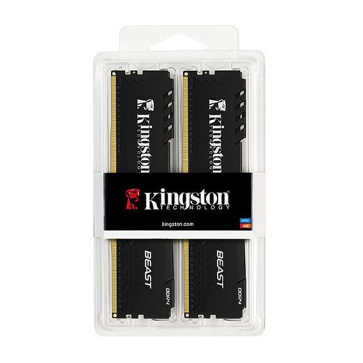 Kingston Kf432C16Bbk2/16Tr 16Gb (2X8Gb) 3200Mhz Ddr4 Cl16 Dımm Beast Black Tr