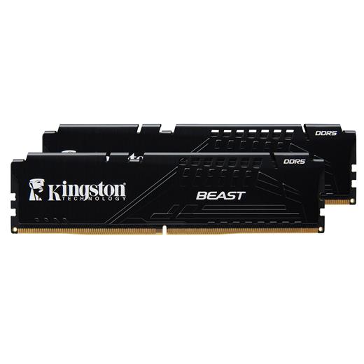 Kıngston Kf556C36Bbek2-32Tr Beast Black 32 Gb (2X16Gb) 5600Mhz Cl36 Ddr5 Ram
