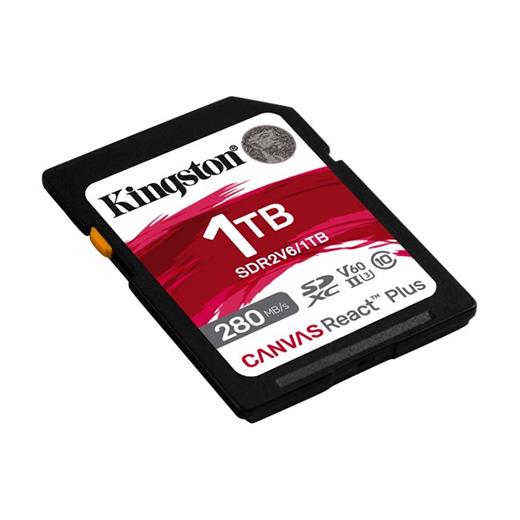 Kingston 1Tb Sdxc Canvas React Plus (280-150)Mb/S Sdr2V6/1Tb