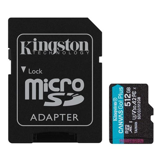 Kingston 512Gb Msdxc Canvasgo+ 170Mb Sdcg3/512Gb
