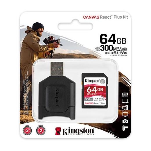 Kıngston 64Gb Sdr2 Sd Okuyucu Mlpr2/64Gb
