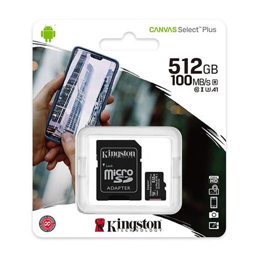 Kıngston 512Gb Microsd Cl10 Sdcs2/512Gb