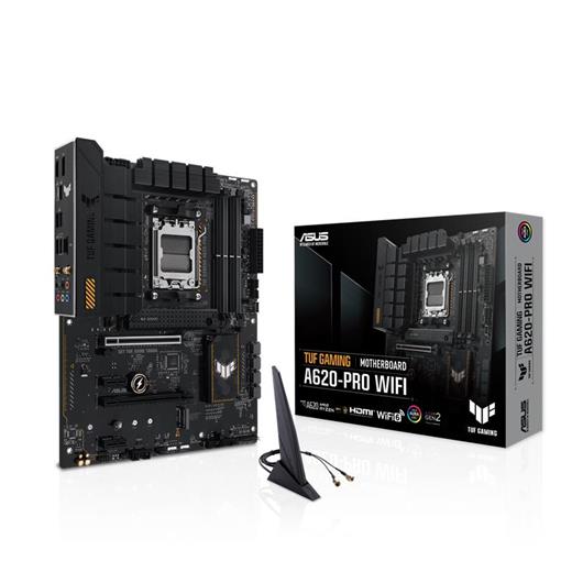 Asus Tuf Gamıng A620-Pro Wi-Fi Amd Am5 Ddr5 Micro Atx Anakart
