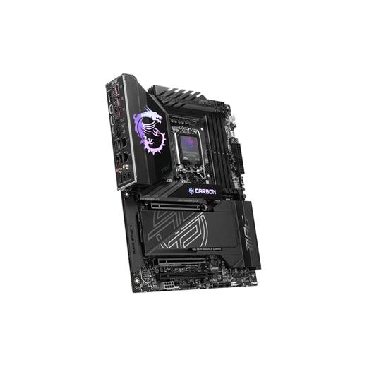 Msı Mb Mpg Z890 Carbon Wıfı Soket 1851 Ddr5 9200Mhz(Oc) Usb 20Gbps 5Xm.2 2Xtb4 Hdmı Dısplay 1X5G 1X 2,5 Lan Wıfı 7 Atx