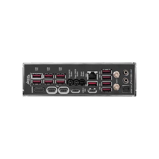 Msı Mb Meg Z890 Ace Soket 1851 Ddr5 9200Mhz(Oc) Usb 20Gbps 5Xm.2 2Xtb4 Hdmı Dısplay 10G Lan Wıfı7 Atx