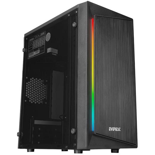 Everest Blazon RGB Led ATX 250 W Bilgisayar Kasası