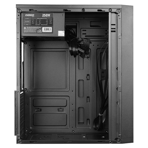 Everest 250 W K210 4 Fanlı ATX Bilgisayar Kasası