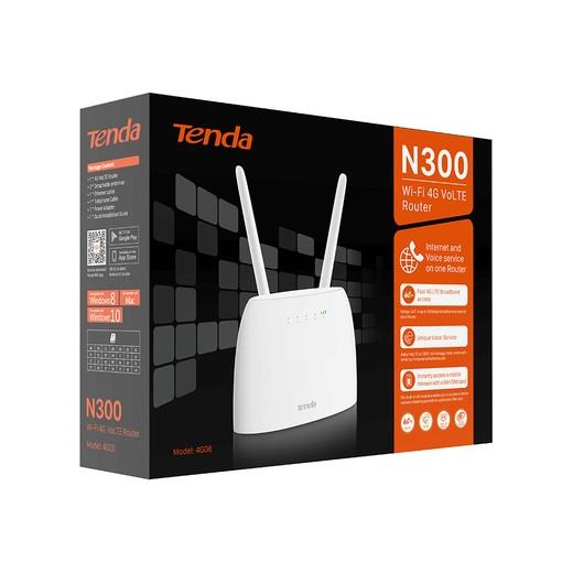 Tenda 4G06 N300 Wi-Fi 4G Router