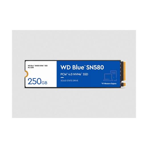 Western Digital BLUE SN580 WDS250G3B0E PCI-Express 4.0 250 GB M.2 SSD