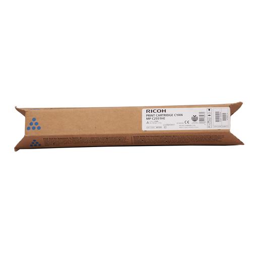 Ricoh Mp C2551 Cyan Mavi Orjinal Fotokopi Toneri Mp C2030-2050-2051-2530-2550 9.500 Sayfa
