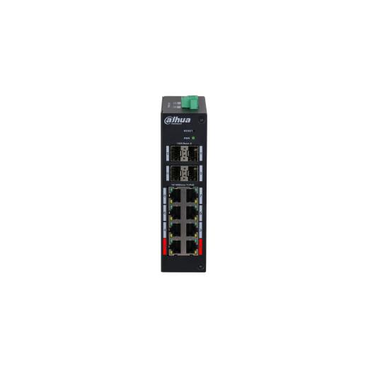 Dahua Hs4412-8Et-120 8+2 10/100 Yönetilemez + 1 Port Gb 1 Sfp Endüstriyel 8 Port Poe 120W