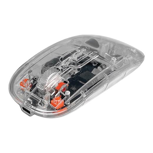 Dma025 - Dexim 2.4Ghz & Bluetooth Şeffaf Led Mouse