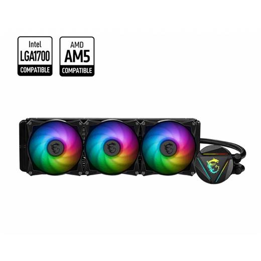 Msı Mag Corelıquıd 360R V2 360Mm Argb Cpu Sıvı Soğutucu(Lga 1150/1151/1155/1156/1200/1700/Am5/Am4 Uyumlu)