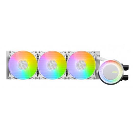 Msı Mag Corelıquıd E360 Whıte 360Mm Argb Sıvı İşlemci Soğutucu (Lga 1150/1151/1155/1156/1200/1700/Am5 Uyumlu) 
