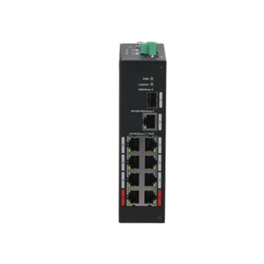 Dahua Pfs3110-8Et-96-V2 8 Port 10/100 + 1Xgb Rj45/Sfp 96W Poe Endüstriyel Swıtch 