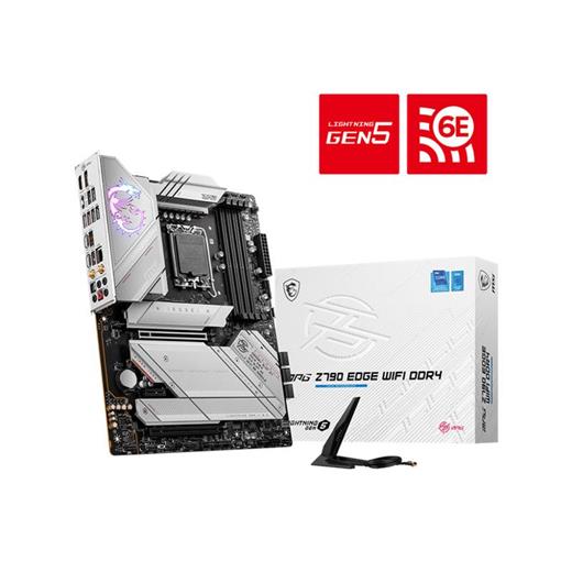 Msı Z790 Edge Wıfı Ddr4 5333Mhz 1Xhdmı 1Xdp 5Xm.2 Usb 3.2 Atx 1700P (12. / 13. Ve 14. Nesil İşlemci Uyumlu)