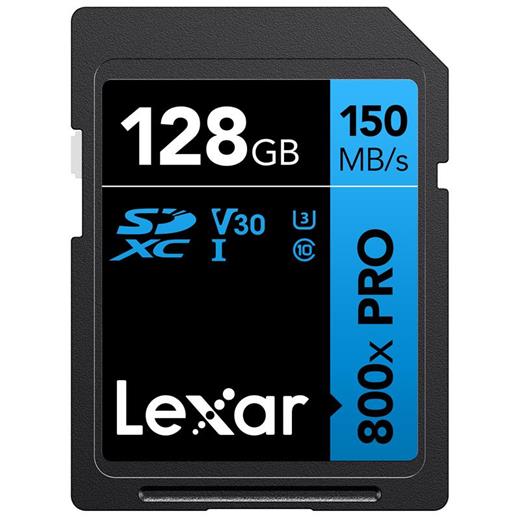 128Gb Lexar Lsd0800P128G-Bnnng Professıonal 800X Pro Sdxc Uhs-I Cards Up To 150Mb/S Read 45Mb/S Wrıt 