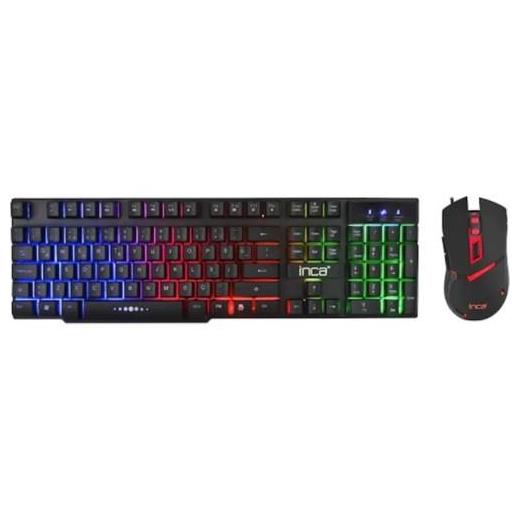 Inca Ikg-448 Raınbow Gamıng Mekanık Hıslı Klavye & Mouse Set 