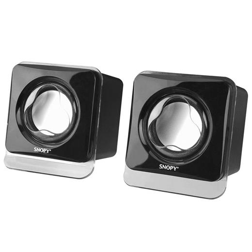 Snopy Sn-121 2.0 Siyah 3Wx2 Usb Mını Speaker Hoparlör 