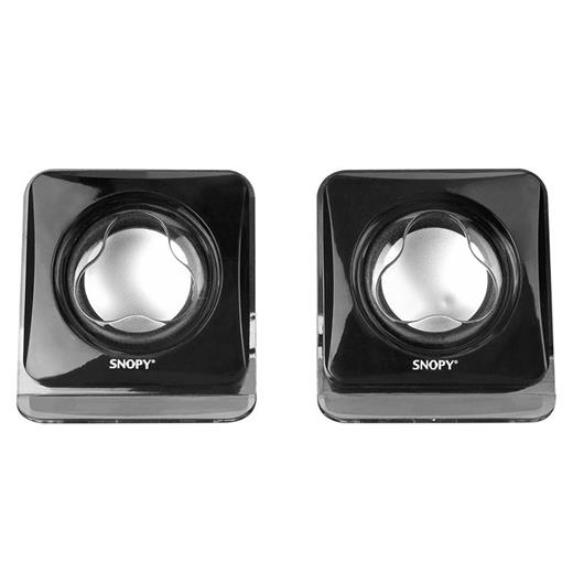 Snopy Sn-121 2.0 Siyah 3Wx2 Usb Mını Speaker Hoparlör 