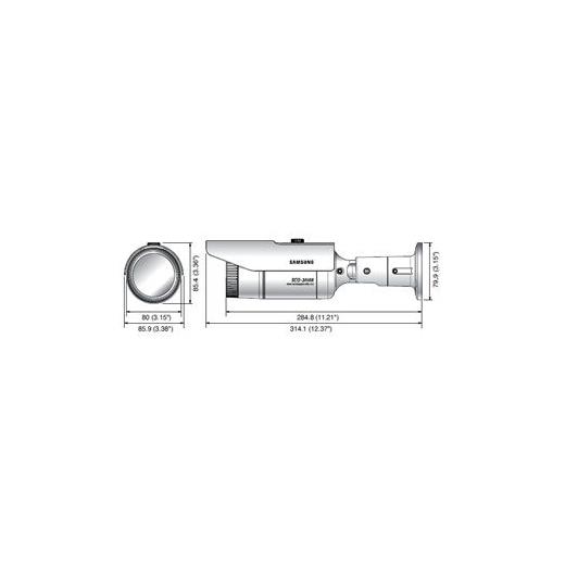 Samsung SCO-2080RP 13 600700 TVL GECE GÖRÜŞLÜ 2.8-10mm Lensli 32 Ledli