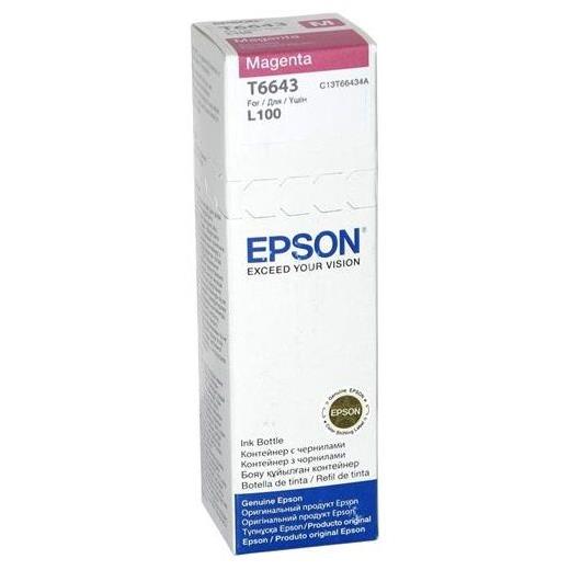 Epson T6643 Kırmızı Mürekkep Tüpü 70ml