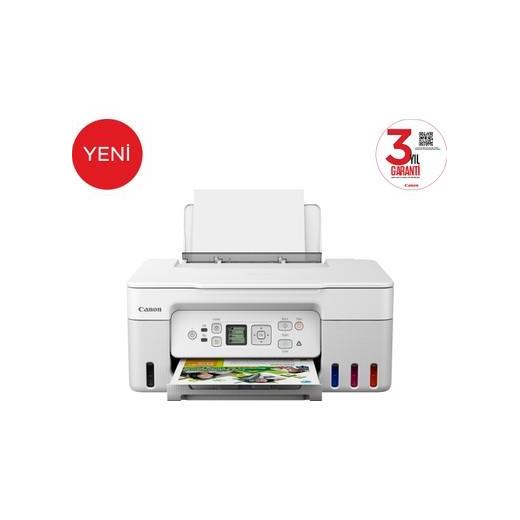 Canon Pıxma G3470 Wh Tanklı Yazıcı/Tarayıcı/Fotokopi/Wi-Fi Beyaz