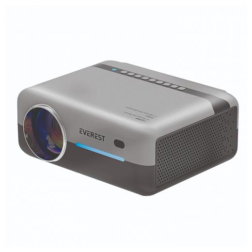 Everest Pj03, 300 Led Lümen, 1920X1080, 2Xhdmı, 1Xusb, Tf Soket, Wifi, Bluetooth, 30.000 Saat Led Ömrü, 3W Speaker, Android 9.0, Full Hd Projeksiyon Cihazı