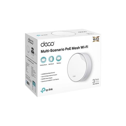 Tp-Link Deco X50-Poe(1-Pack)Ax3000 Ev-Fi  6 Sistem