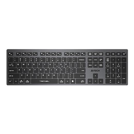 A4 Tech FBX50C Kablosuz MM Şarjlı Q Siyah Klavye 