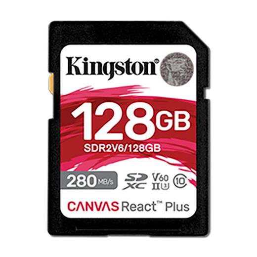 KINGSTON 128GB React+ SDXC SDR2V6/128GB