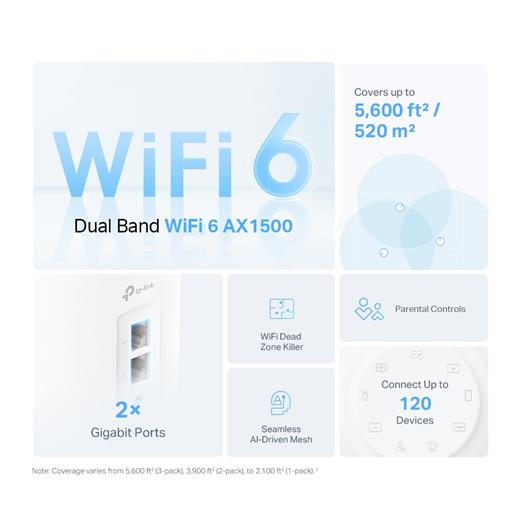 TP-LINK DECO X10(3-PACK) Mesh System