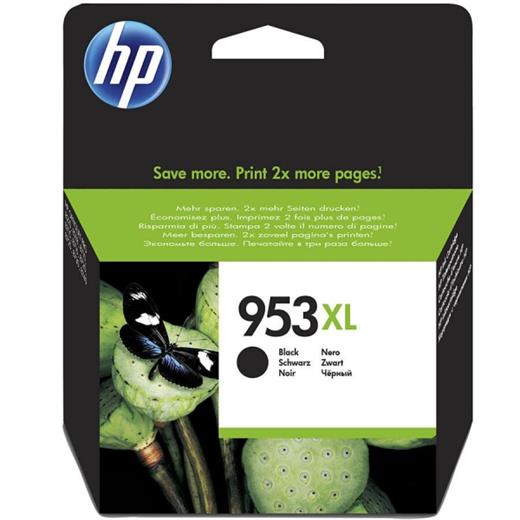 HP L0S70AE (953XL) SIYAH YUKSEK KAPASITELI MUREKKEP KARTUSU 2.000 SAYFA