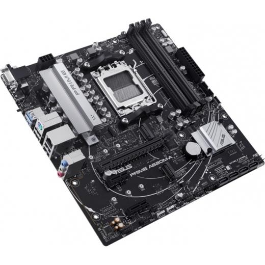 ASUS MB PRIME A620M-A-CSM AMD A620M-A-CSM AMD A620 AM5 DDR5 6400 DP HDMI VGA Çift M2 USB3.2 AURA RGB mATX UCRETSIZ UZAKTAN YONETIM YAZILIMI ASUS 5X PROTECTION III