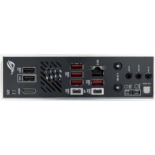 ASUS ROG STRIX B850-I GAMING WIFI AMD B850 AM5 DDR5 6400 DP HDMI 3X M2 USB3.2 WİFİ 6E BT AURA RGB 2.5GBİT LAN ATX ARMOURY CRATE AI SUİTE 3 PCIE SLOT Q RELEASE