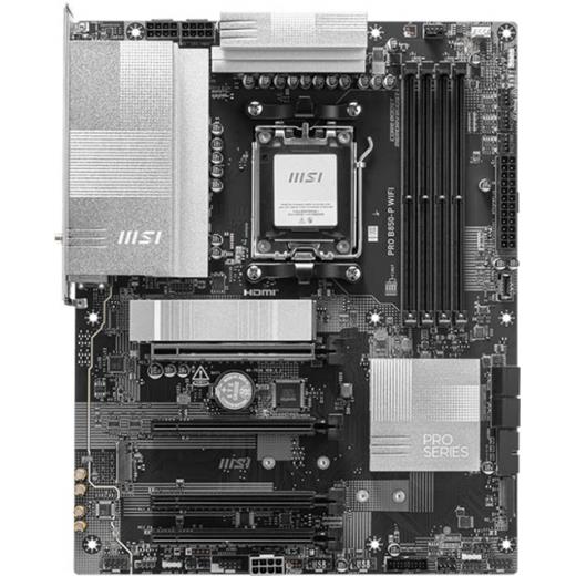 MSI MB PRO B850-P WIFI AM5 DDR5 8200MHZ(OC) HDMI 3x M.2 USB 10Gbs 5G LAN WI-FI 7 ATX