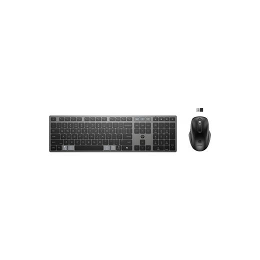 HP 9T5B0UT 725 MULTI-DEVICE RECHARGEABLE WIRELESS KEYBOARD AND MOUSE COMBO