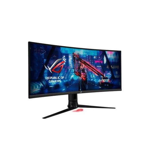 ASUS ROG STRIX XG349C 34 IPS KAVİSLİ FREESYNC VE GSYNC UYUMLU 3440x1440 1ms 180Hz 400cd DP HDMI USB Hoparlör VESA 3YIL ELMB, 135% sRGB, HDR YÜKSEKLİK AYARLI MONİTÖR