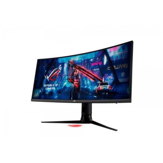 ASUS ROG STRIX XG349C 34 IPS KAVİSLİ FREESYNC VE GSYNC UYUMLU 3440x1440 1ms 180Hz 400cd DP HDMI USB Hoparlör VESA 3YIL ELMB, 135% sRGB, HDR YÜKSEKLİK AYARLI MONİTÖR
