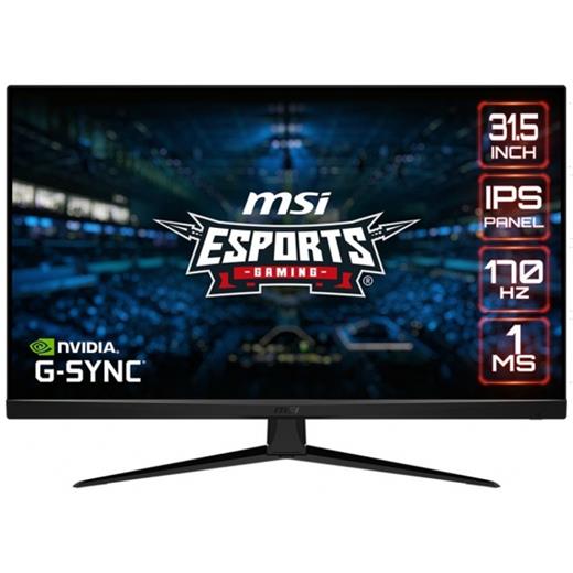 MSI 31.5 G321Q 2560x1440 (WQHD) 16:9 FLAT IPS 170HZ 1MS G-SYNC COMPATIBLE GAMING MONITOR