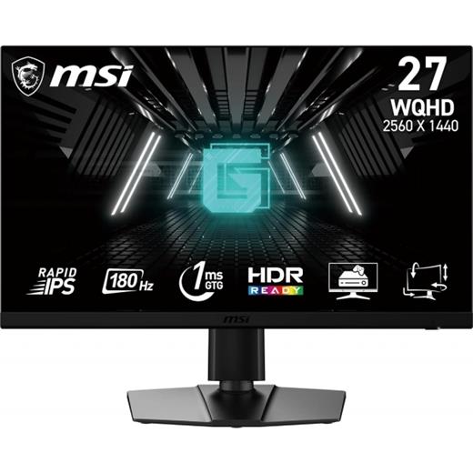 MSI 27 G272QPF E2 2560x1440 (WQHD) 16:9 FLAT RAPID IPS 180HZ 1MS ADAPTIVE-SYNC PIVOT GAMING MONITOR