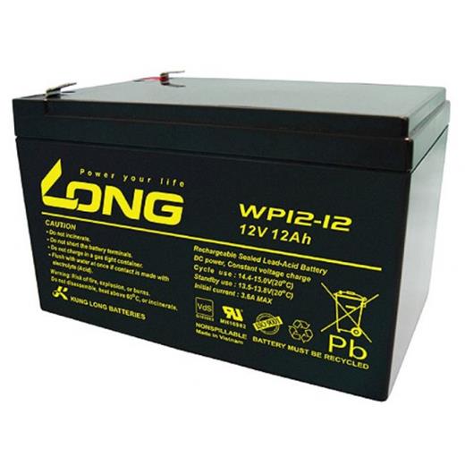 Long wp 12-12b 12 volt 12 ah akü