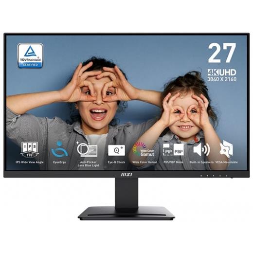 MSI 27 PRO MP273U 3840x2160 (UHD) FLAT IPS 60HZ 4MS ANTI-GLARE MONITOR