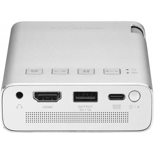 ASUS ZENBEAM E1R MINI 200 LED LUMEN WVGA (854X480) DAHİLİ BATARYA POWER BANK USB TYPE-A HDMI TAŞINABILIR LED PROJEKSIYON