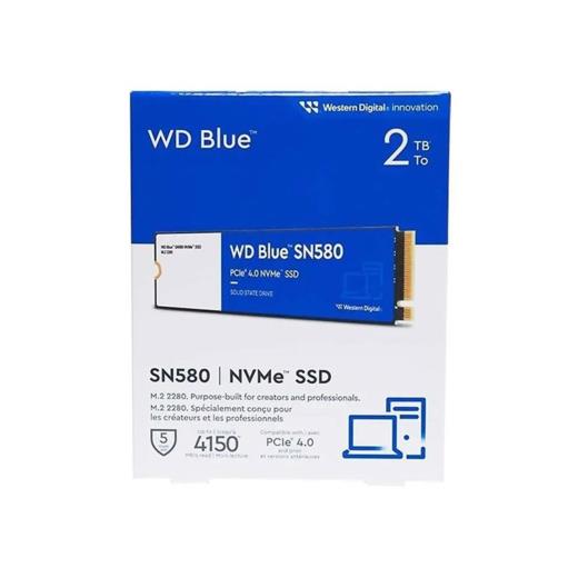 WD Blue SN580 WDS200T3B0E 2TB 4150/4150 Gen4 NVMe PCIe M.2 2280 SSD