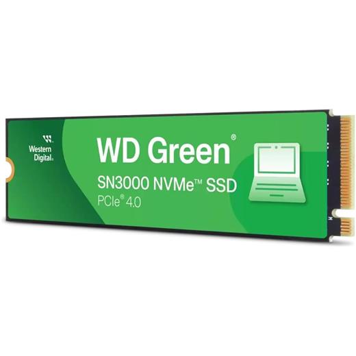 WD GREEN WDS100T4G0E 1TB M.2 NVMe SN3000 5000/4200MB/s GEN4 SSD