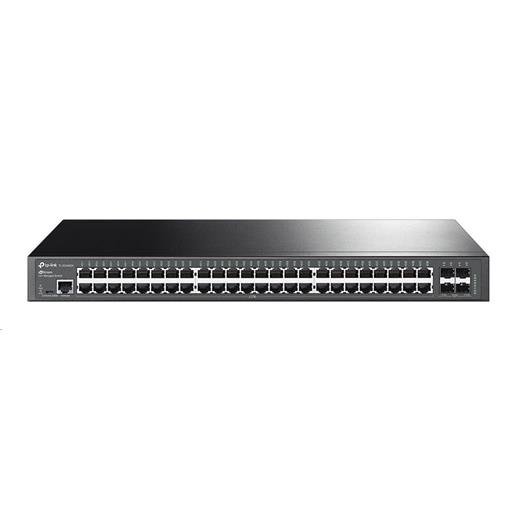 TP-LINK TL-SG3452XP JetStream 48-Port Gigabit and 4-Port 10GE SFP+ L2+ Managed Switch with 48-Port PoE+