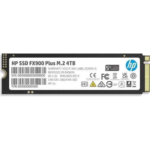 Hp Ssd 7F619AA FX900 Plus 4TB Nvme 7400MB/s-6500MB/s M.2 2280 Ssd (PlayStation 5 Uyumlu)